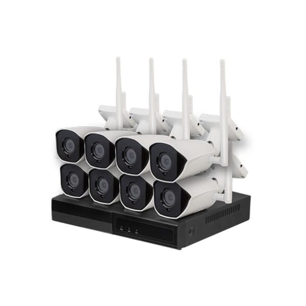 Tuya Full Set Wi-Fi Camera with Home NVR Kits Cctv Security System Life Waterproof Video 1080p Wifii Alarm System Camera