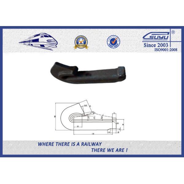 50 Kg / 85kg UIC54 P65 Drive On Railway Spare Parts Spring Type Rail Fasteners