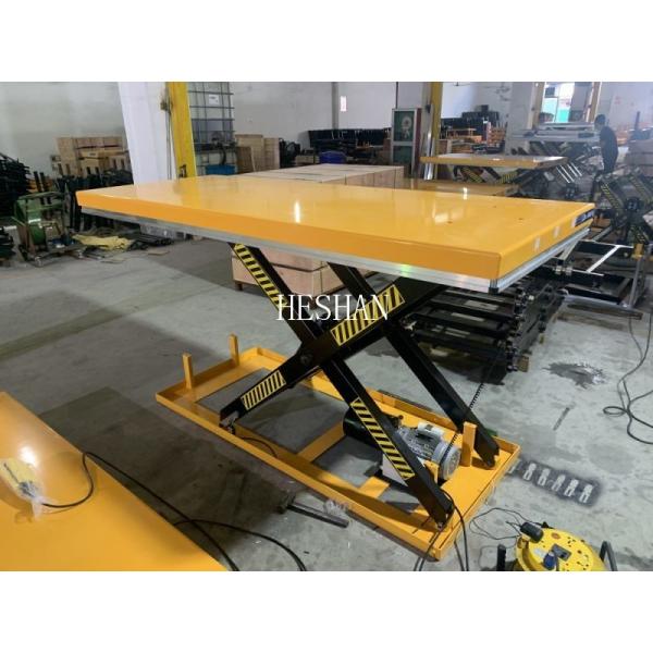 New Design Load 2000kg Stationary Electric Scissor Lift Platform Hydraulic Table Lifter
