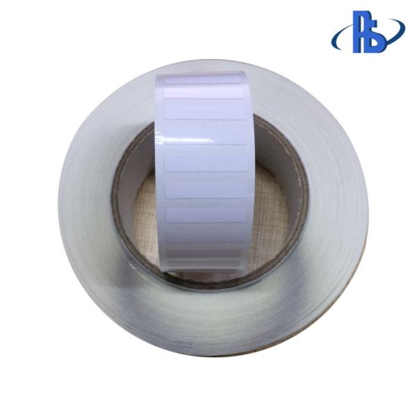 Custom High Temperature Barcode Labels , Matte / Glossy White PI Label