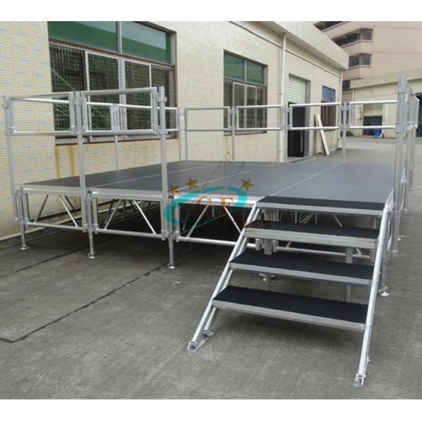 Portable T6 Aluminium Folding Stage Platform For Event Show