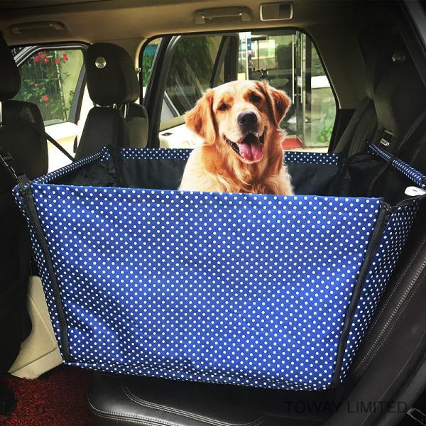 China Oxford Waterproof Pet Car Seat Carrier Dog Bags Cover wholesale