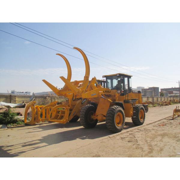 LTMG Small Log Loader Grapple 3 Ton Sugarcane Loader 3900mm Lifting Height