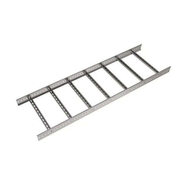 Customizable Silver Galvanized Cable Tray / Cable Ladder Tray Fire and Weather Resistant with Bends