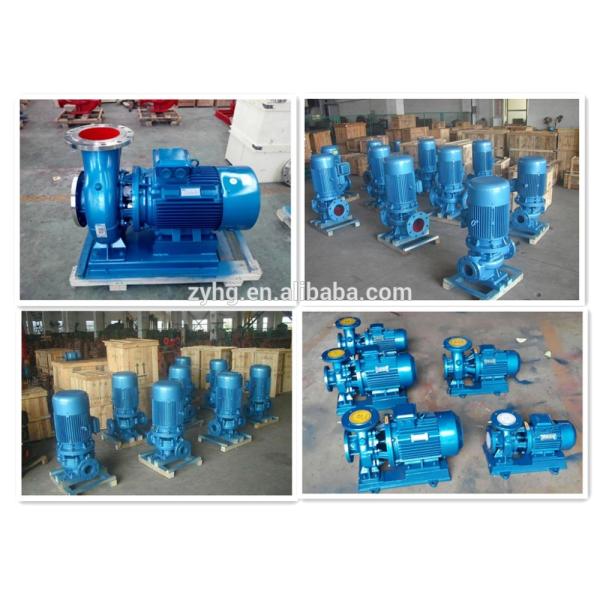 High Efficiency Single Stage Single Suction Centrifugal Hot Water Pump ISW