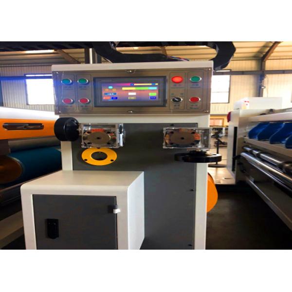 Lead Edge Feeding 4 Colors Carton Box Printing Slotting Die Cutting Machine / Automatic Slotting Machine