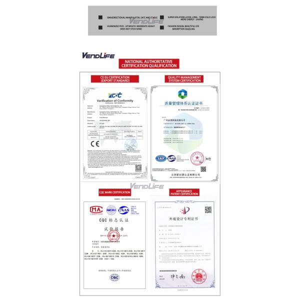 Vendlife Ice Cream Vending Machines Nfc Payment Available OEM Available