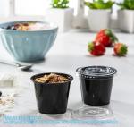 Portion Cups With Lids, Mini Containers For Portion Controll, Jello Shots, Meal