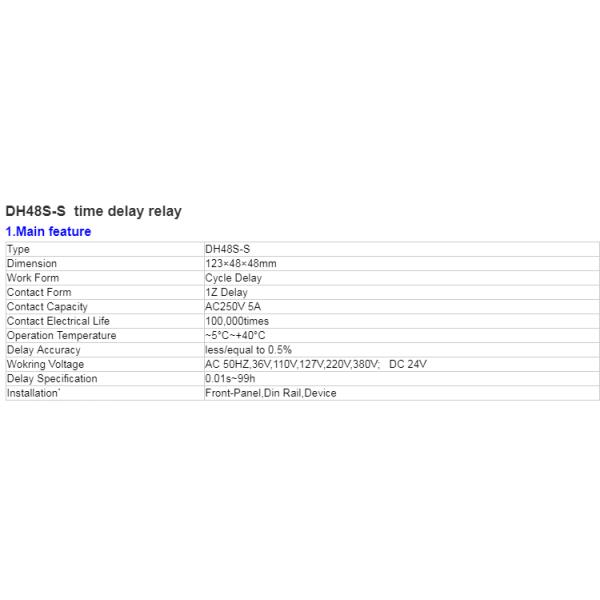High Quality DH48S-S AC220V 8Pin LCD Digital Timer Time Delay Relay 0.1S - 99Hour