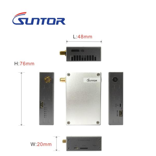 CD05HPT COFDM Transmitter For UAV Video And Data Transmission With Small Size And Low Latency
