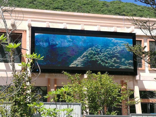 Full Color DIP16 Outdoor LED Video Screen Module 256*256mm Wide Viewing Angle