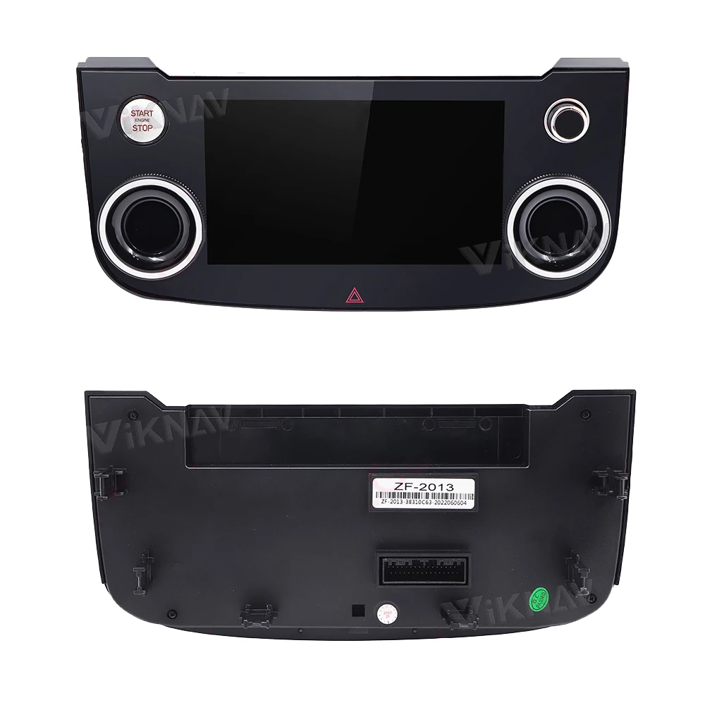 AC Panel for Jaguar XE XF (2015-2020) 10inch LCD Climate Control Screen with Conditioning Temperature Control Knobs