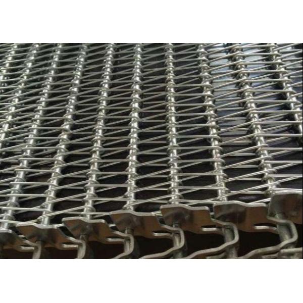 Nut Air Dried Heat Resistant Spiral Mesh Belt 304 Stainless Steel