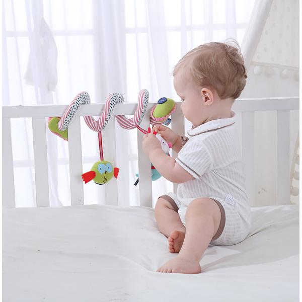 Baby Car Seat Spiral Toy 40X28CM 100% Fresh PP cotton