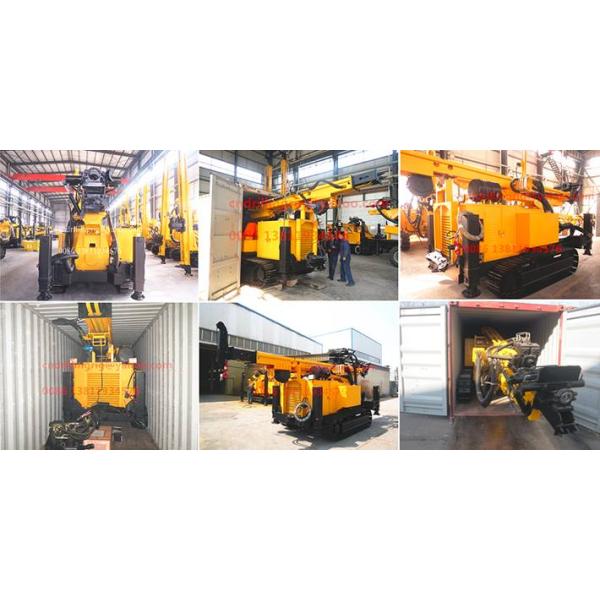 Hydraulic System Rotary Reverse Circulation RC Drilling Rig Machine With Diesel Engine