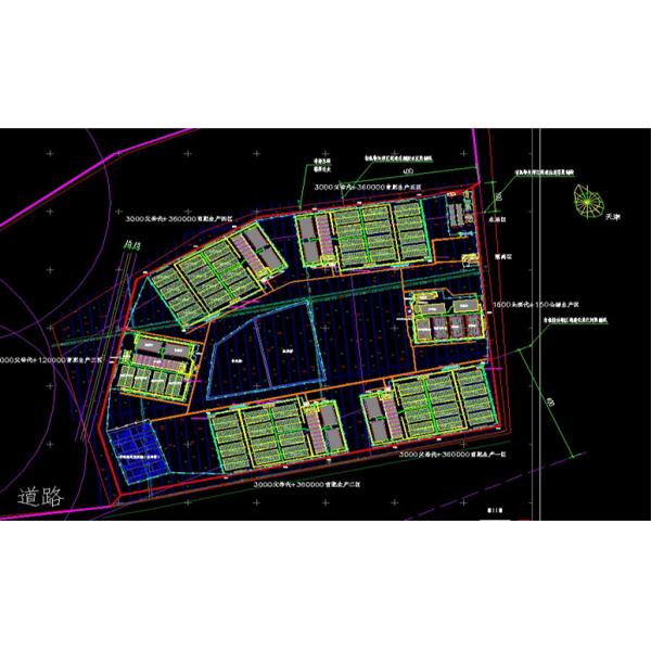 Q355 / Q235 Steel Structure Pig House Fireproof Industrial Steel Buildings