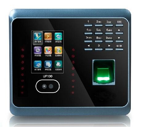 UF100 FACE RECOGNITION TIME ATTENDANCE TIME RECORDING MACHINE tcp/ip wifi supported password