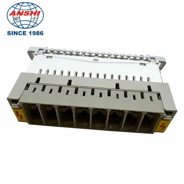 8 Pairs LSA Plus Module 2 Pole Gas Tube Arrester GDT Magazine