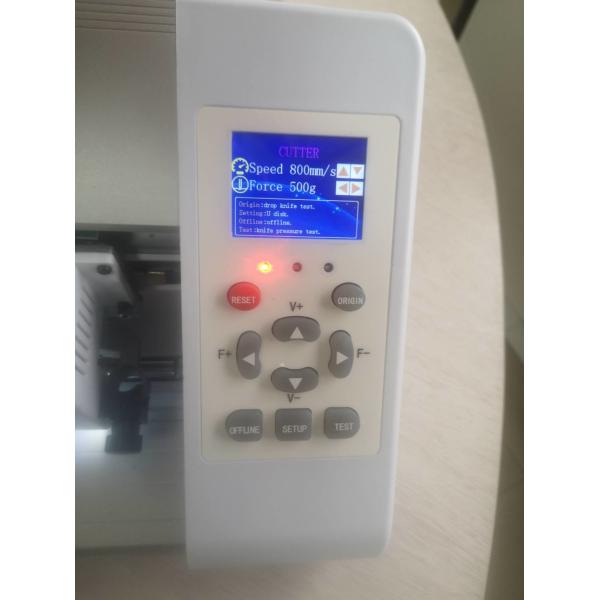 Portable Green Endcap Cast Iron Mini Cutting Plotter Mini-CCD450 345mm Width