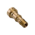 IATF Certificated CNC Brass Parts Flashlight Copper CNC Machining Component