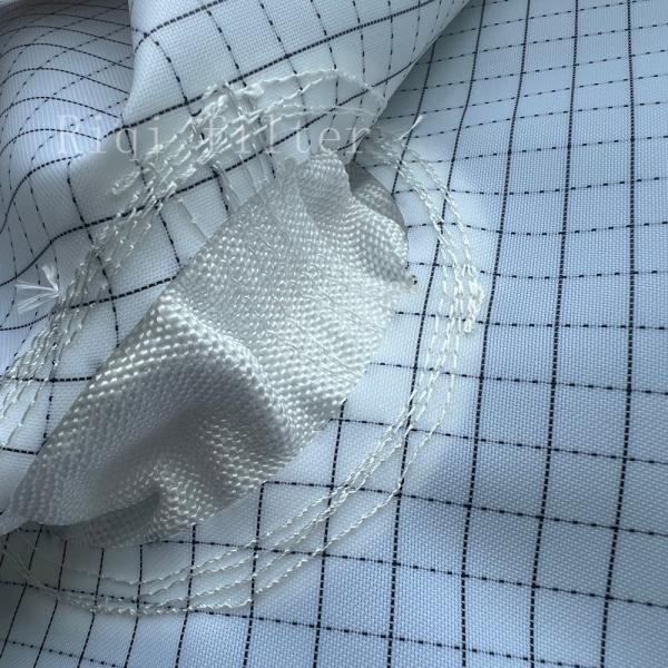 PA Polyamide 66 1420 Mono Filament Antistatic Grid Pattern Filter Cloth For Palm Oil Press Plate Filter