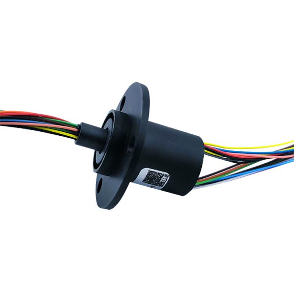 2A OD 22mm Cap Type Slip Ring With Flange For Small Power Electrical Appliances
