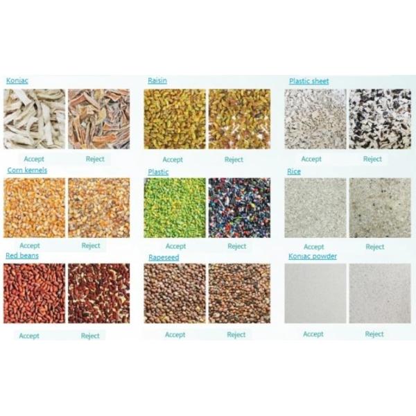 2023 New Design CCD Nuts Color Sorter Walnut Cashew Coconut Color Separation Machine