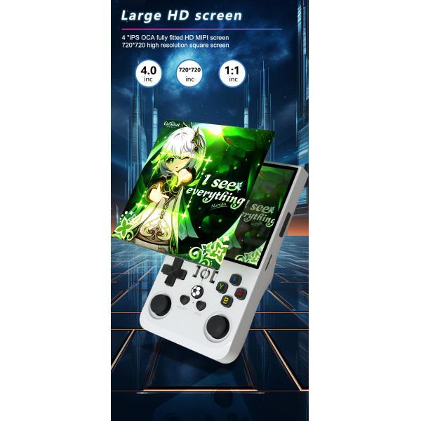 R36 max 4'' TV Classic Portable handheld open source retro game console for GBA arcade 30+ emulators