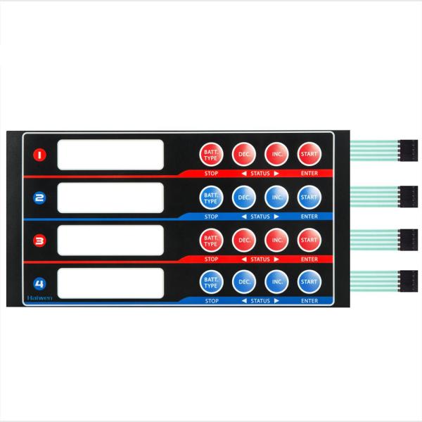 Customized Push Button FPC Membrane Switch Waterproof With LED