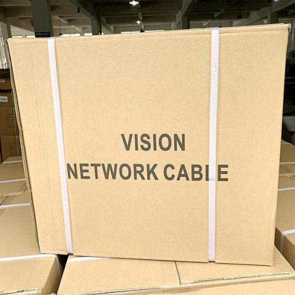 Network Lan Bulk CAT6 Ethernet Cable UTP BC PVC CMP For Communication Computer