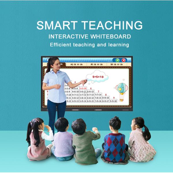 55" Conference Room Touch Screen Lcd Monitor Smart Electronic Writing White Board 1920*1080p