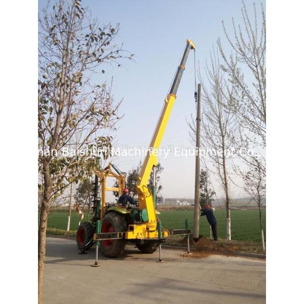 Lowest price fence pole planting erecting post hole digger for plantation