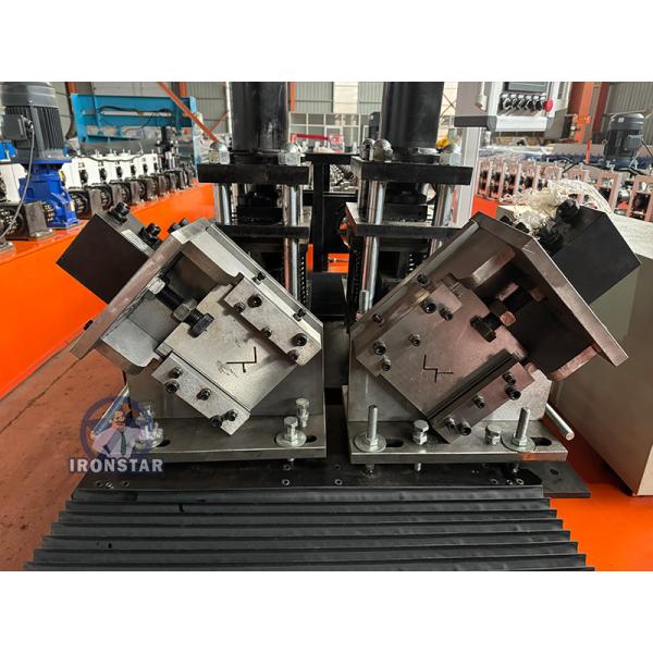 Automatic shadow wall angle 2 in 1 roll forming machine in UAE Angle and U stud 2 in 1 roll forming machine c channel roll forming machine C stud roll