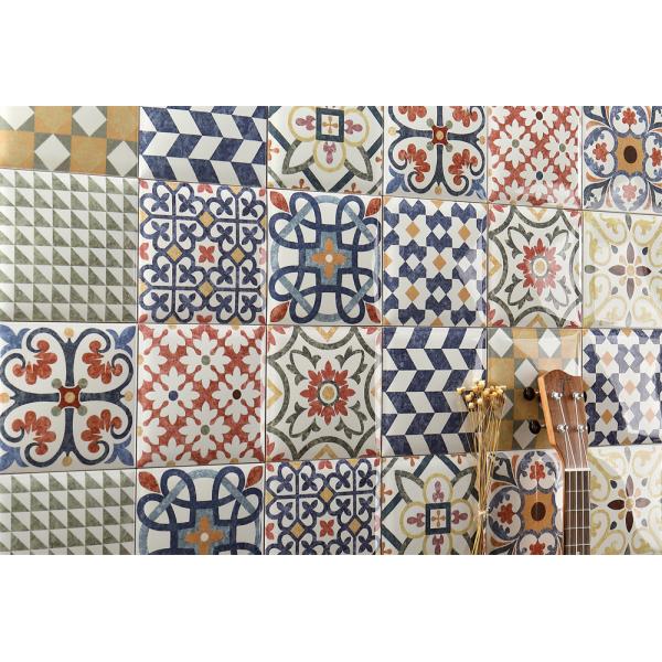 152x152mm Glossy Porcelain Wall Tiles for Indoor Use