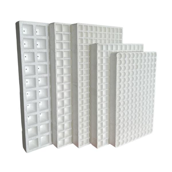Customized EPS Foam Seedling Tray Low Thermal Conductivity