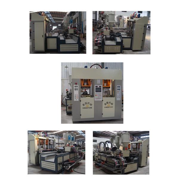 Two Stations Two Injectors TPU TR PVC TPR Sole Making Machines With Servo System/ 3.5*3.8*2.8m