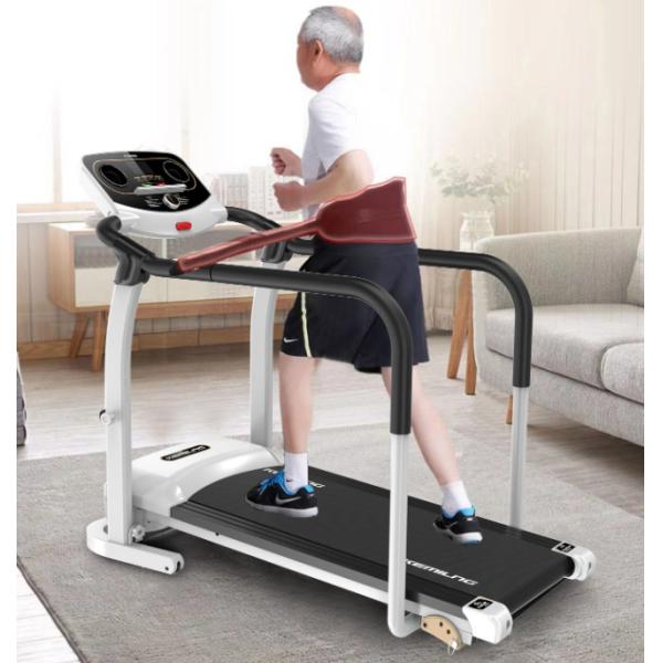 Rehabilitation Exercise Treadmill Adjustable Walking And Running All In One Machine For Middle Aged And Elderly People