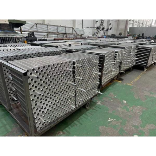Louver Fin Φ12.3 25*21.65mm Heat Transfer Performance Air Conditioning Condenser Aluminum Fins