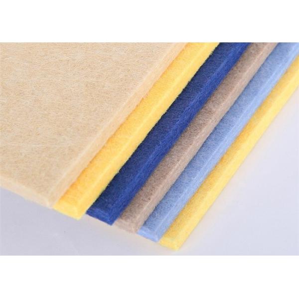 9mm PET Polyester Fiber Acoustic Panel , Modular Design Sound Absorbing Panels
