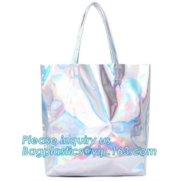 promotional PVC handle bag, Pocket Beach Shoulder Bags, Simple designed plastic beach bags, eco handle pvc blanket packi