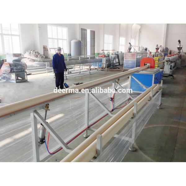 80kw / 60kw Power Plastic / Pvc Pipe Production Line Machines for Customer Requirements 26m*2m*2m