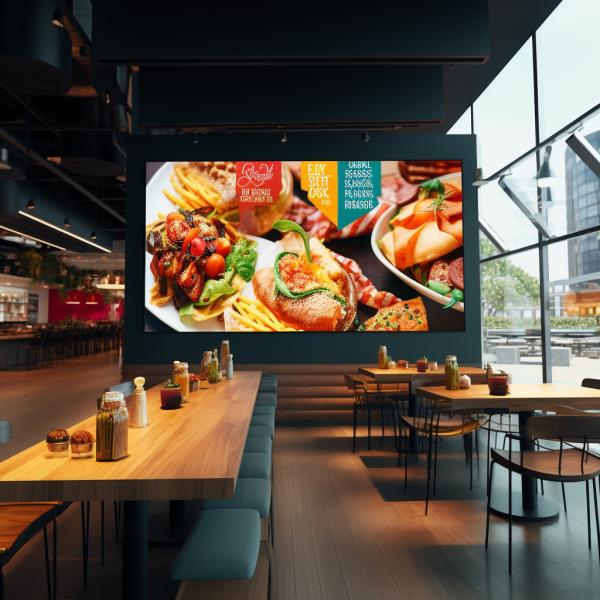 P4.81 Indoor LED Display Screen Pixel Pitch 4.81mm Immersive Viewing