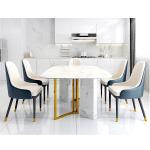 Rectangular Marble Nordic Dining Table