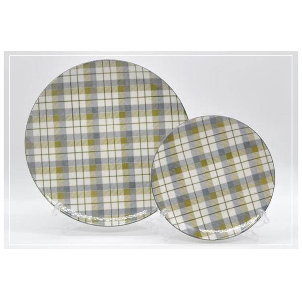 OEM Restaurant Savall Round Ceramic Plate Ceramic Dinnerware Sets