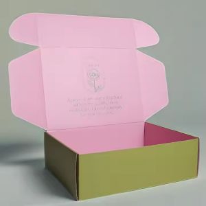 China Custom Eco-friendly Corrugated Cardboard Shipping Boxes For Flower wholesale