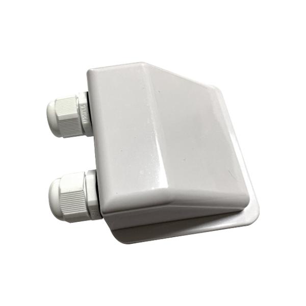 ABS Solar Cable Entry Gland with 6mm to 12mm Cable Gland and Surface Mounting for Flat Surface PV Solar Panel Installation