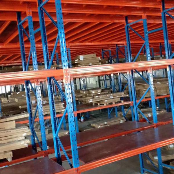 Industrial warehouse mezzanine platform application