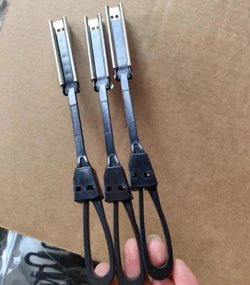 10PCS Stainless Steel and Plastic Suspension Cable Clamp for Network FTTH Inlet Cable