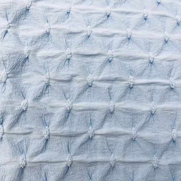 150cm Width 180gsm Polyester Jacquard Satin Fabric Textured Floral Printed