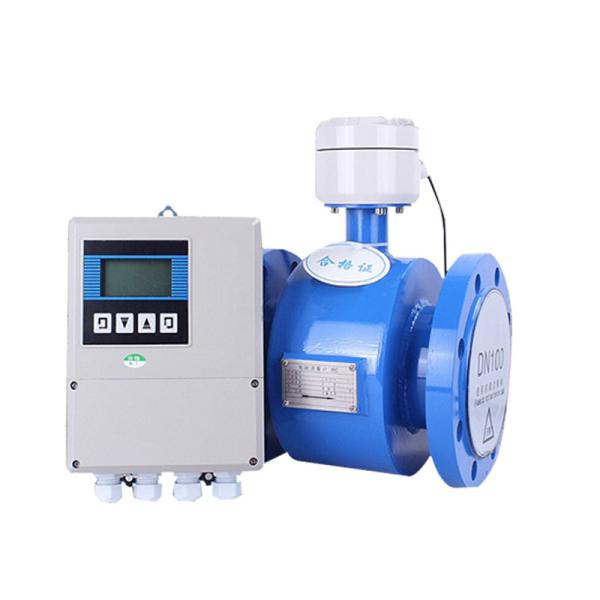 Intelligent Split Type Electromagnetic Flowmeter Sewage Wastewater Magnetic Flow Meter